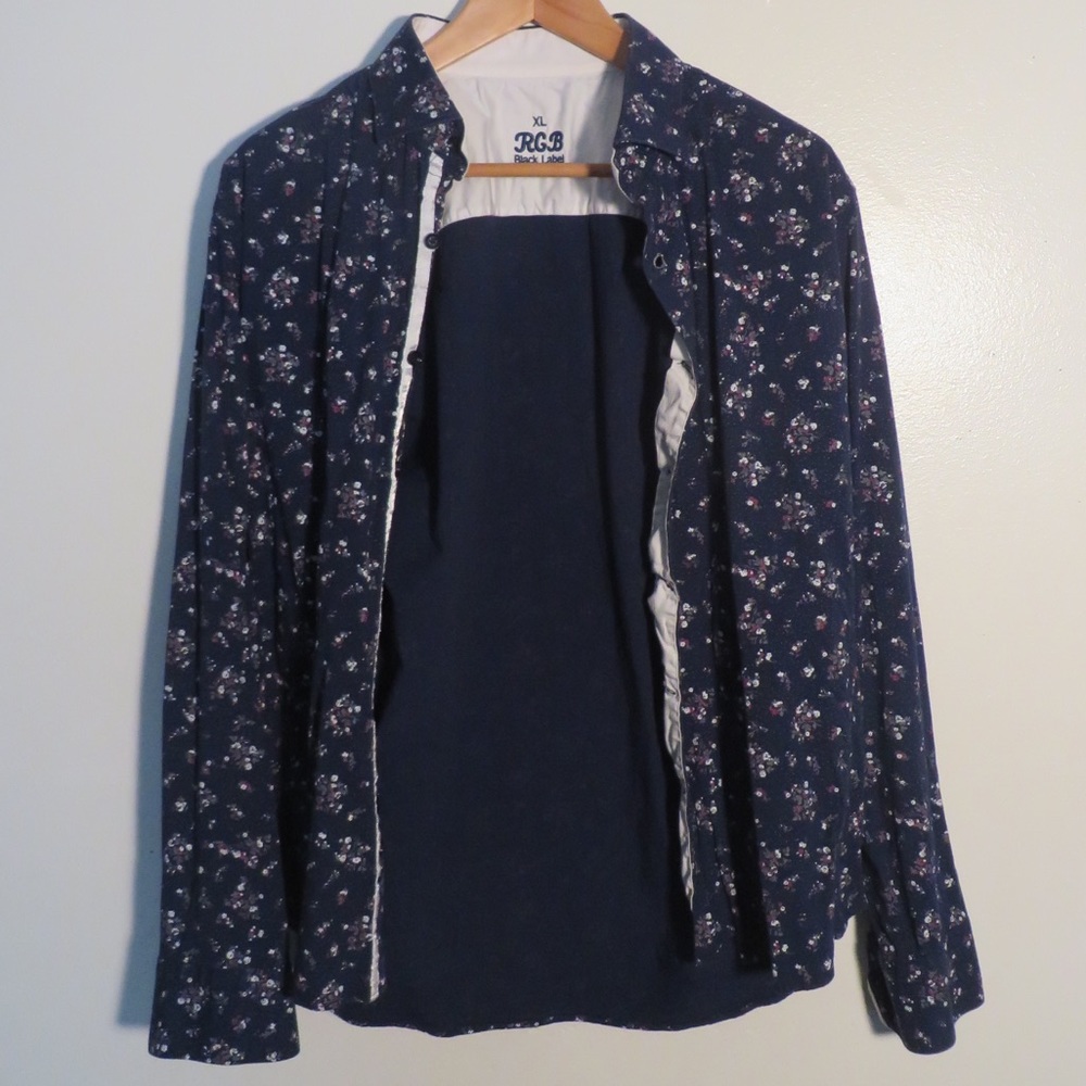 RGB Slim Button Up Shirt (MEDIUM FIT)
